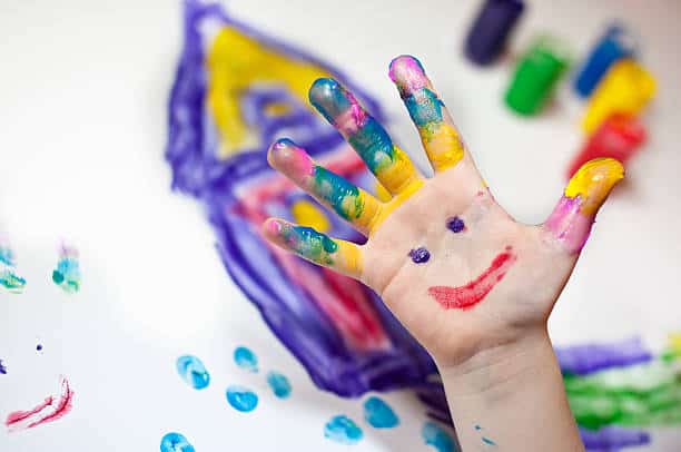 Finger Painting for Kids