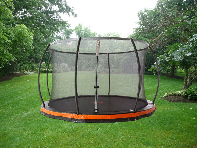 Diy In Ground Trampoline How To Bury, How Do You Put A Trampoline In The Ground